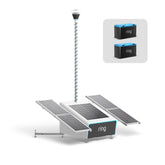Ring Mobile Security Tower - Solar Panel Kit + 2x Battery