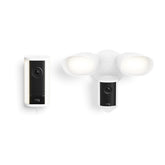 Spotlight Cam Pro, Plug-in (2nd Gen) + Floodlight Cam Pro (2nd Gen) Featuring Retinal 4K