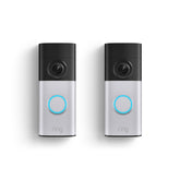 2-Pack Wired Doorbell Plus (Newest Model) Featuring Retinal 2K