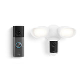Battery Doorbell Pro (Newest Model) + Floodlight Cam Pro, Wired (Newest Model)