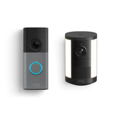 Wired Doorbell (Newest Model) + Spotlight Cam (Newest Model)