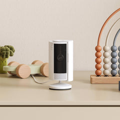 KIDDE Wired Smart Smoke & Carbon Monoxide Alarm + Indoor Cam (2nd Gen) Works with Ring Alarm Security System