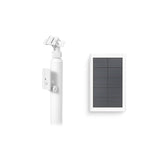Stake Mount + Small Solar Panel USB-C