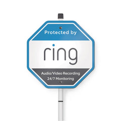 Security Yard Sign - Alarm Monitoring