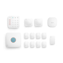 Alarm Pro, 13-Piece Kit with built-in eero Wi-Fi 6 router and additional eero 6 Wi-Fi Router