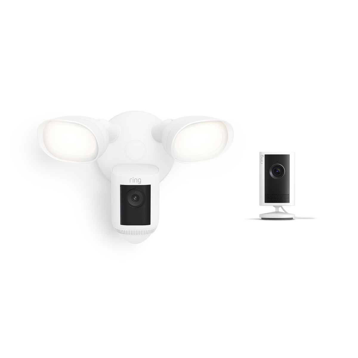 Indoor Cam Plus + Floodlight Cam Pro, Wired