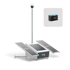 Ring Mobile Security Tower - Solar Panel Kit + 1x Battery