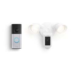Wired Doorbell Plus (2nd Gen) + Floodlight Cam Plus