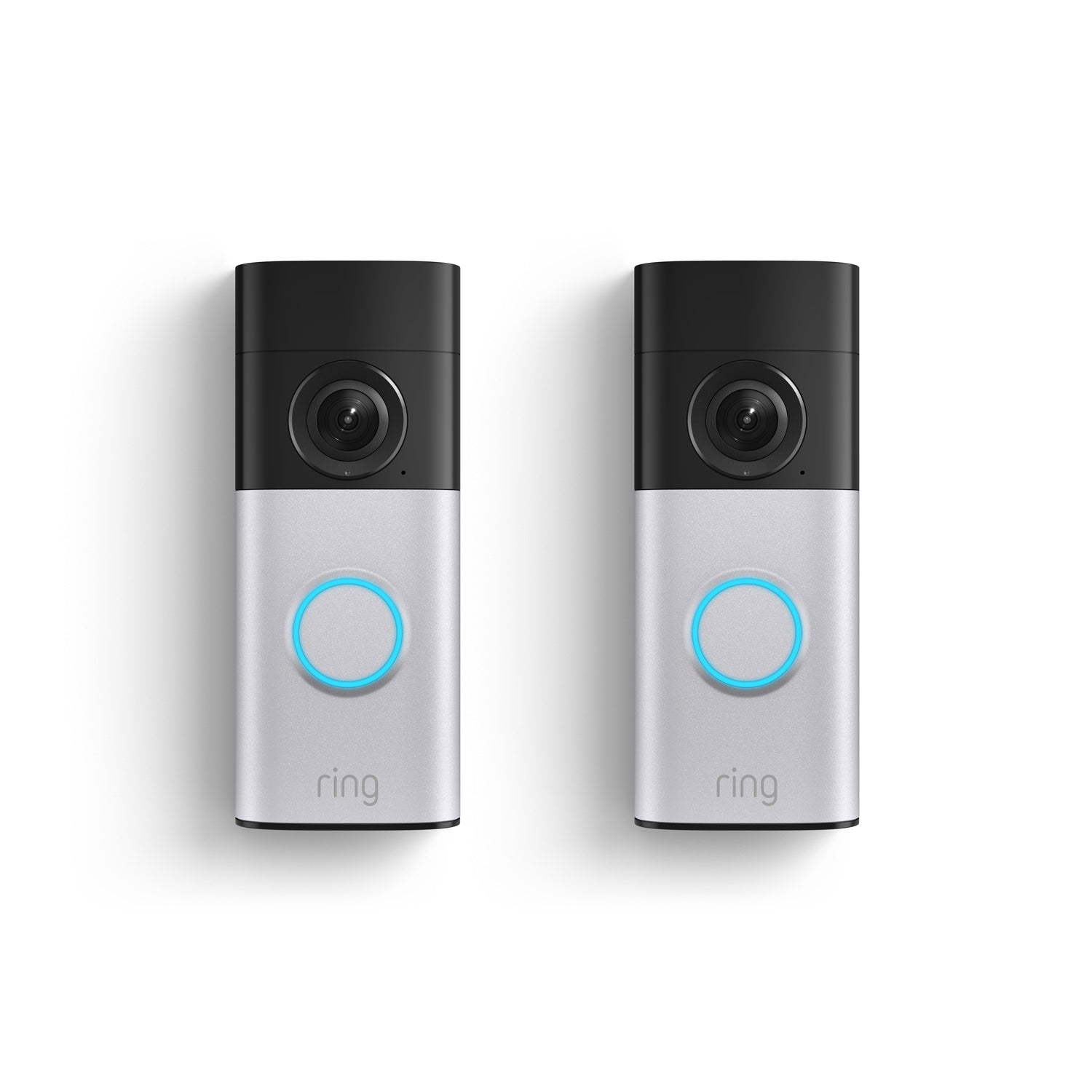2-Pack Wired Doorbell Plus (Newest Model) Featuring Retinal 2K