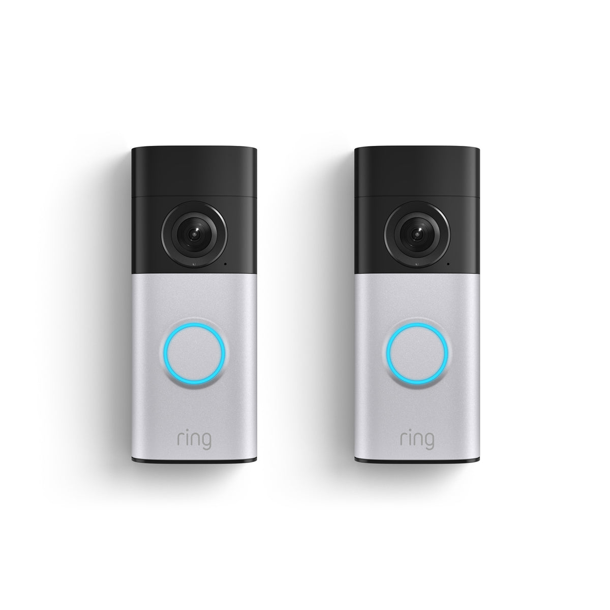 2-Pack Wired Doorbell Plus (Newest Model) Featuring Retinal 2K