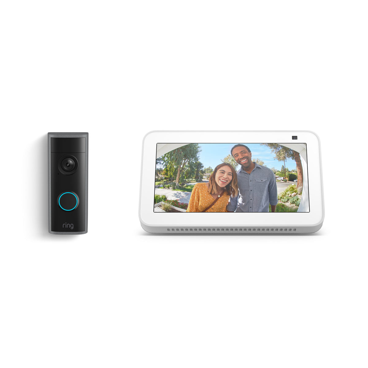 Peephole Cam 2K + Echo Show 5 Newest Model