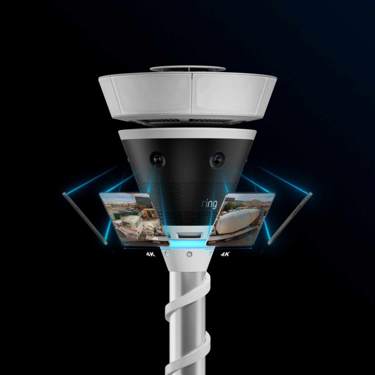 Ring Mobile Security Tower - Solar Panel Kit + 1x Battery