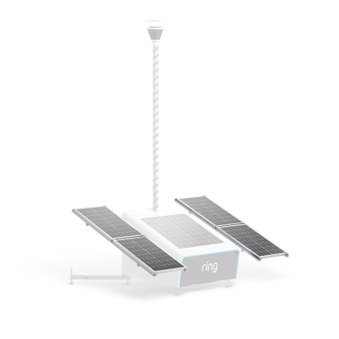 Ring Solar Panel Kit Compatible with Ring Security Tower and Battery Pack