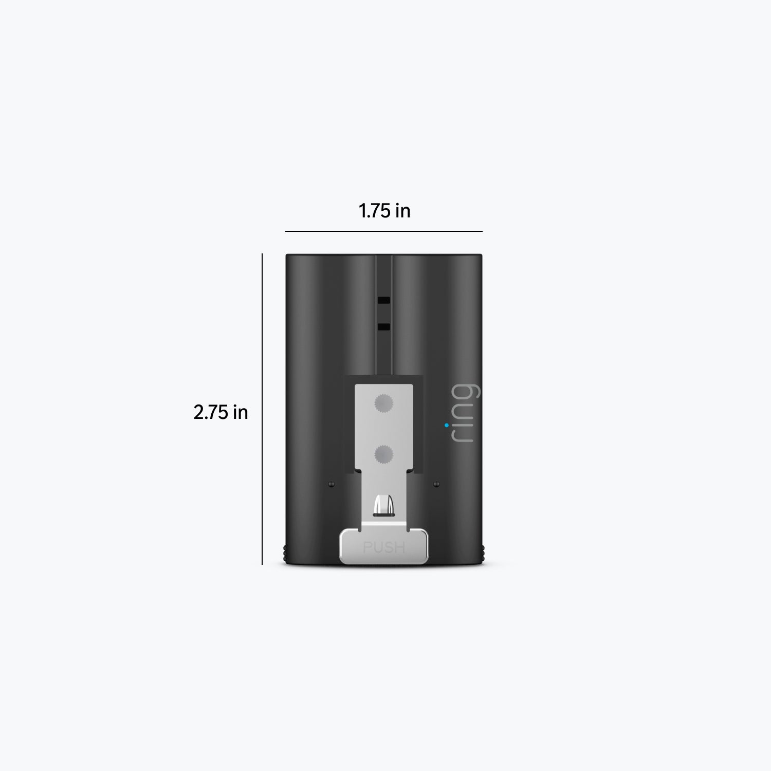 Quick Release Battery Pack Compatible with all battery-powered Ring Cameras and Ring Doorbells