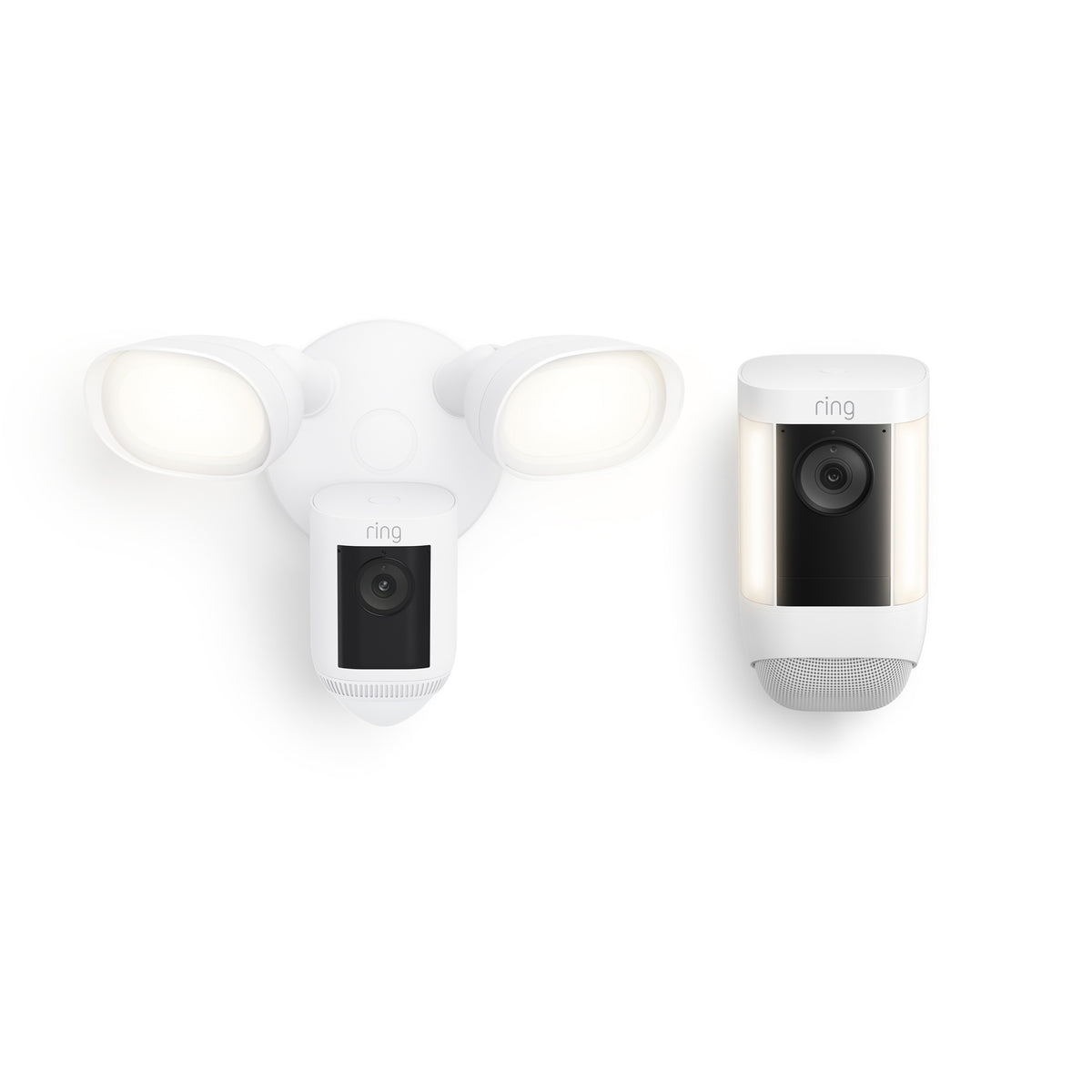 Floodlight Cam Pro, Wired + Spotlight Cam Pro, Battery