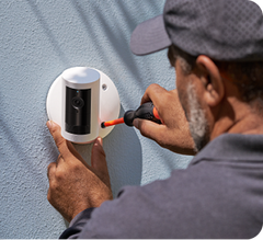 Floodlight Cam, Wired (Newest Model) + Spotlight Cam, Battery (Newest Model)