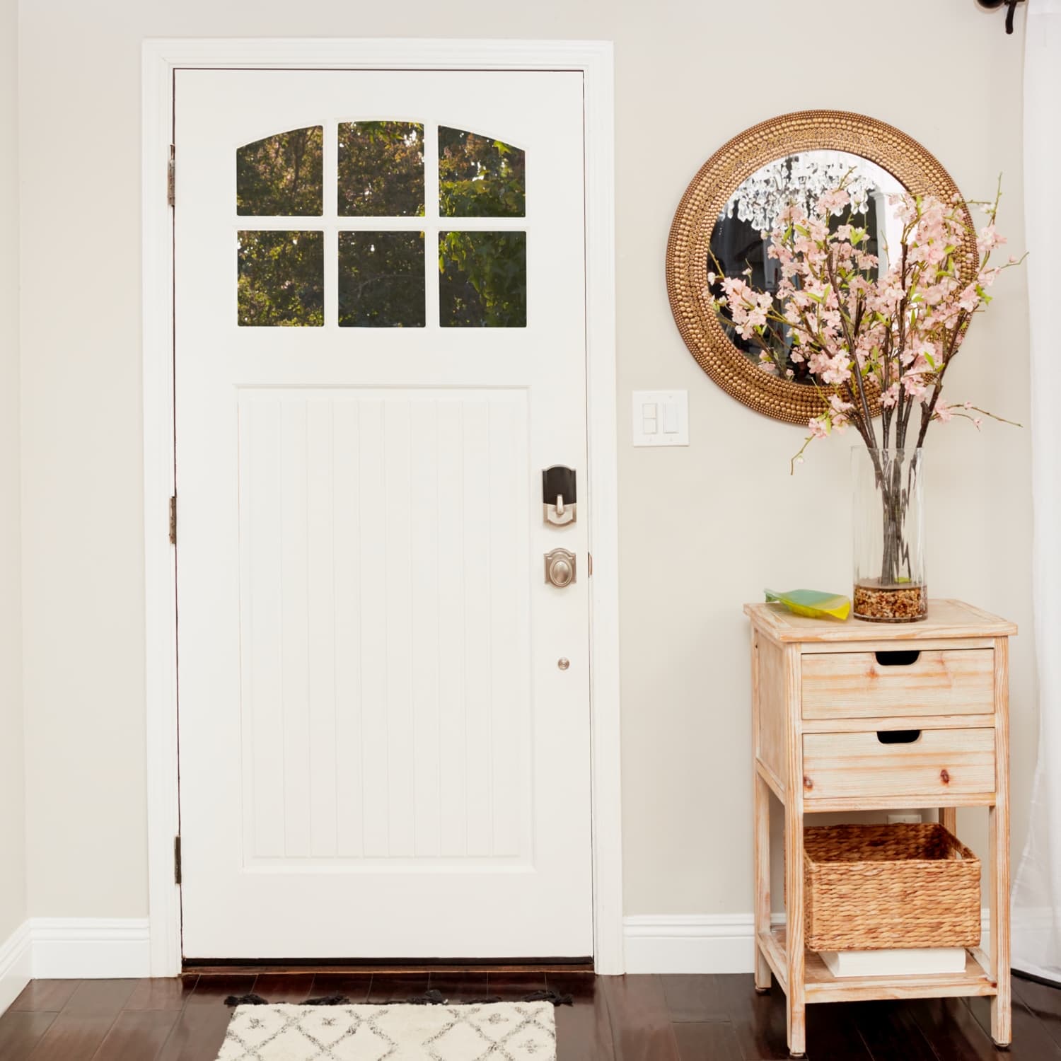 Schlage Encode Smart WiFi Deadbolt with Camelot Trim Works with Ring Video Doorbells and Cameras