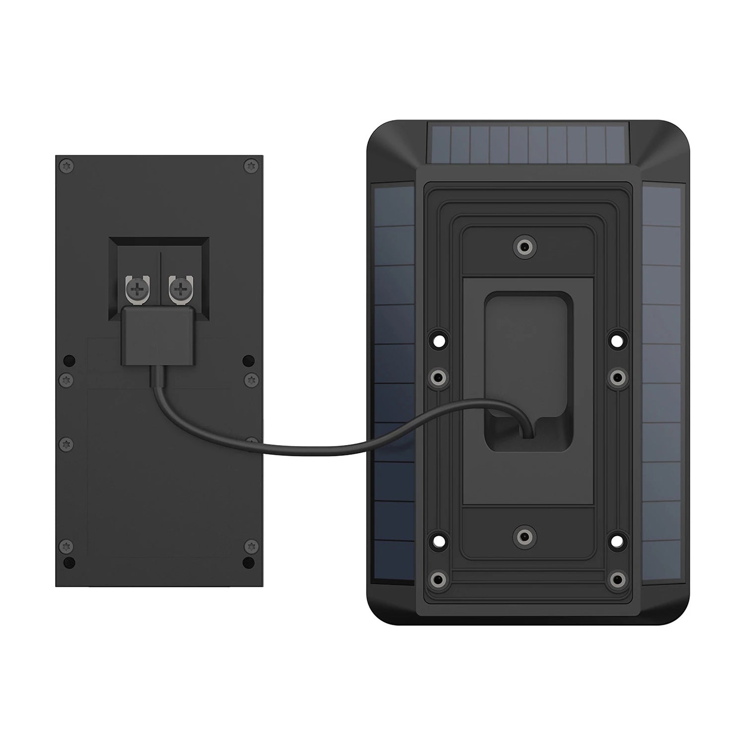 Solar Charger for Battery Doorbells Video Doorbell 3, Video Doorbell 3 Plus, Video Doorbell 4, Battery Doorbell Plus, Battery Doorbell Pro