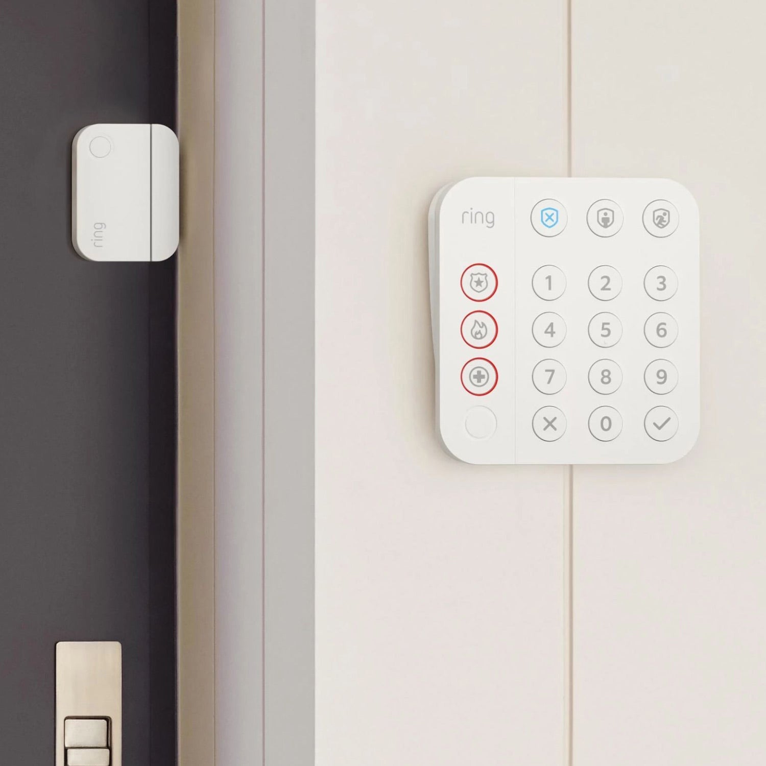 8-Piece Alarm Security Kit + Indoor Cam 2nd Gen