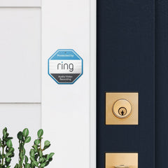 Ring Security Doorplate Sign