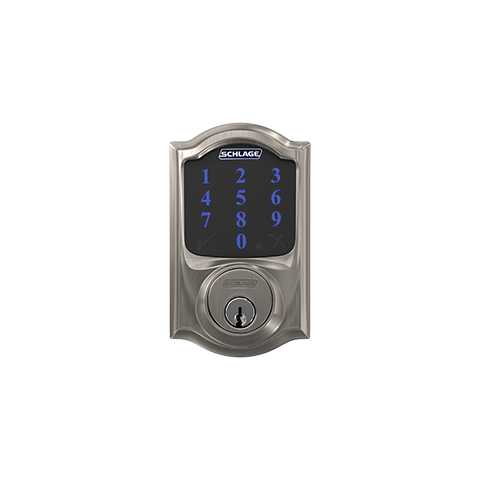 8-Piece Alarm Security Kit + Schlage Connect Smart Deadbolt 2nd Generation