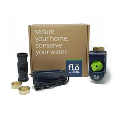 Flo by Moen 1-1/4-Inch Smart Water Shutoff Works with Ring