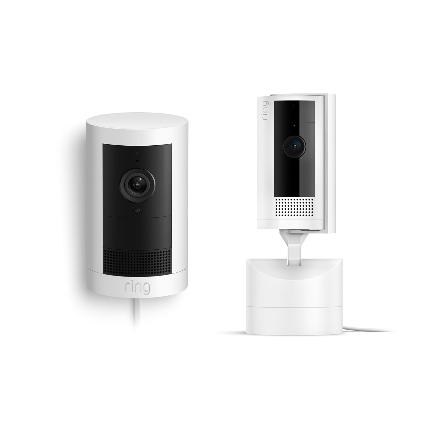 Retail Starter Kit (Plug-In) Outdoor Cam Plus Plug-In + Pan-Tilt Indoor Cam