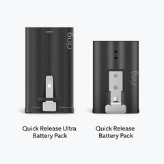 Quick Release Ultra Battery Pack Battery Doorbell Plus (Newest Model), Battery Doorbell Pro (Newest Model), Outdoor Cam (Newest Model), and Spotlight Cam (Newest Model), Peephole Cam 2K