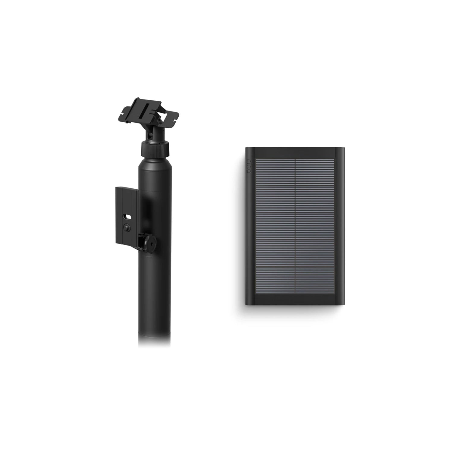 Stake Mount + Small Solar Panel USB-C
