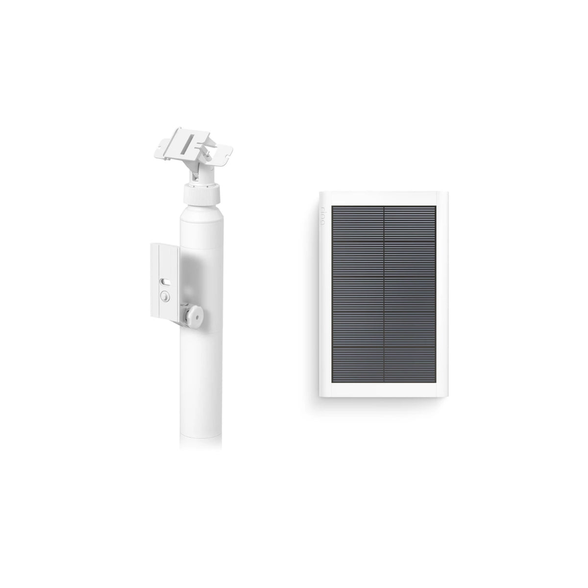 Stake Mount + Small Solar Panel USB-C