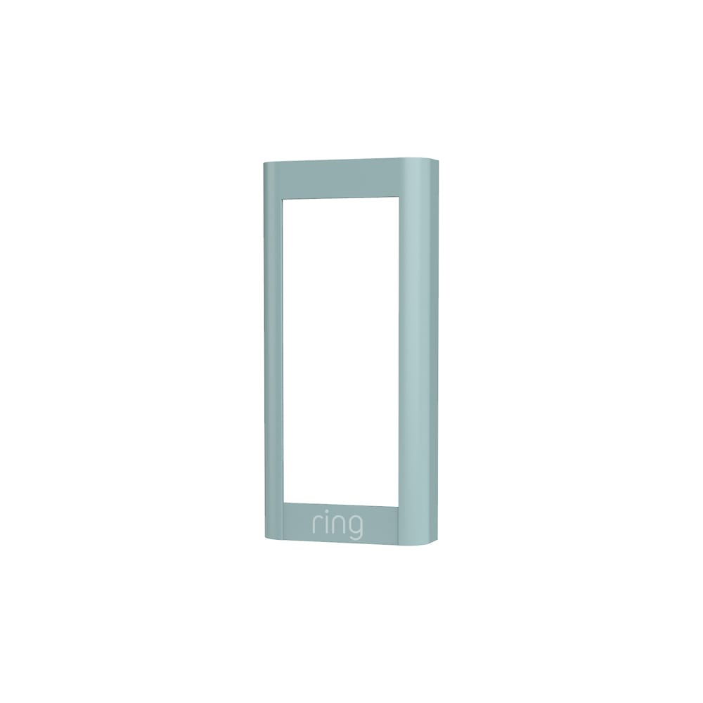 Interchangeable Faceplate Video Doorbell Wired