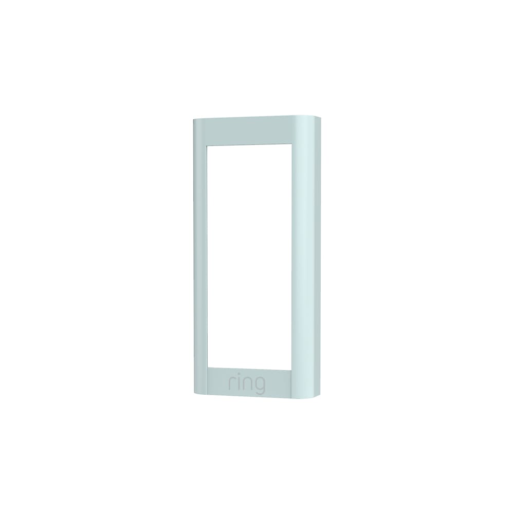 Interchangeable Faceplate Video Doorbell Wired