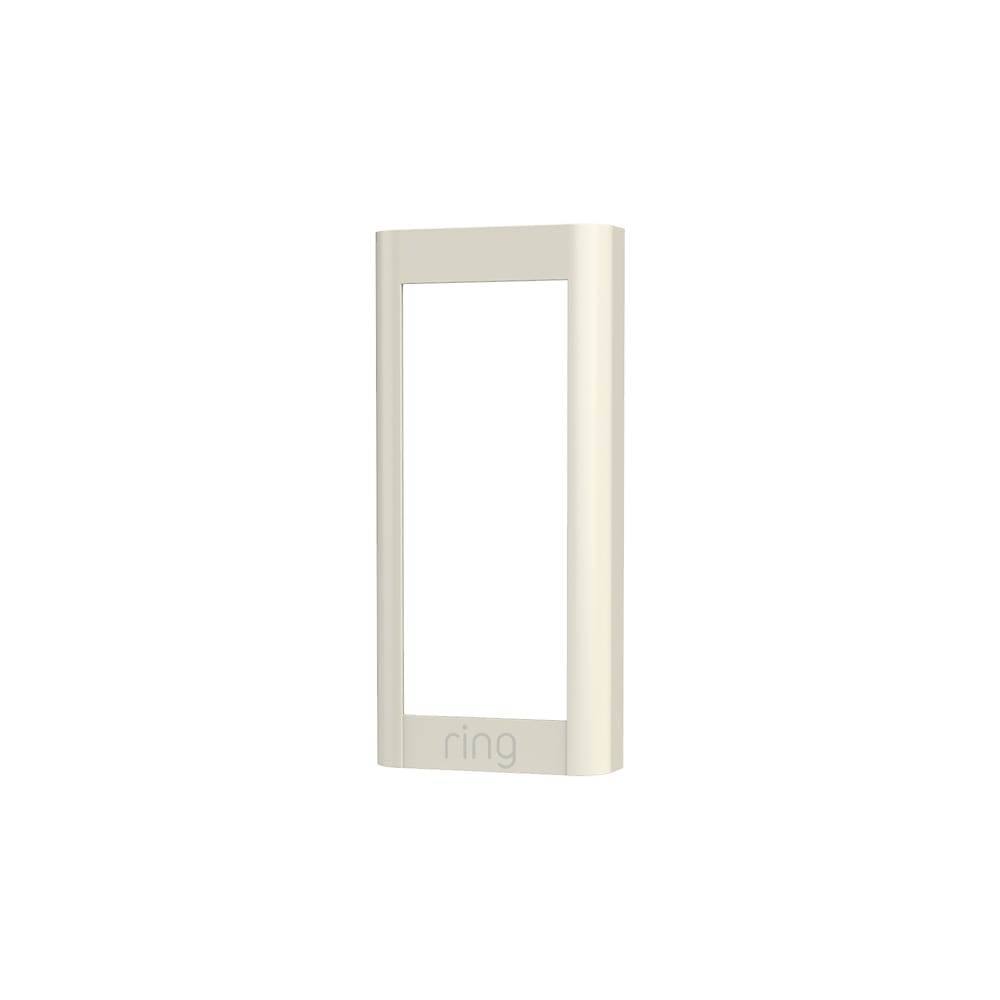 Interchangeable Faceplate Video Doorbell Wired