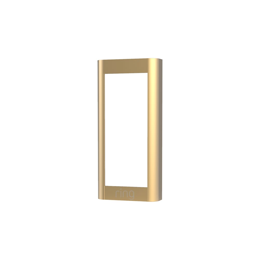 Interchangeable Faceplate Video Doorbell Wired