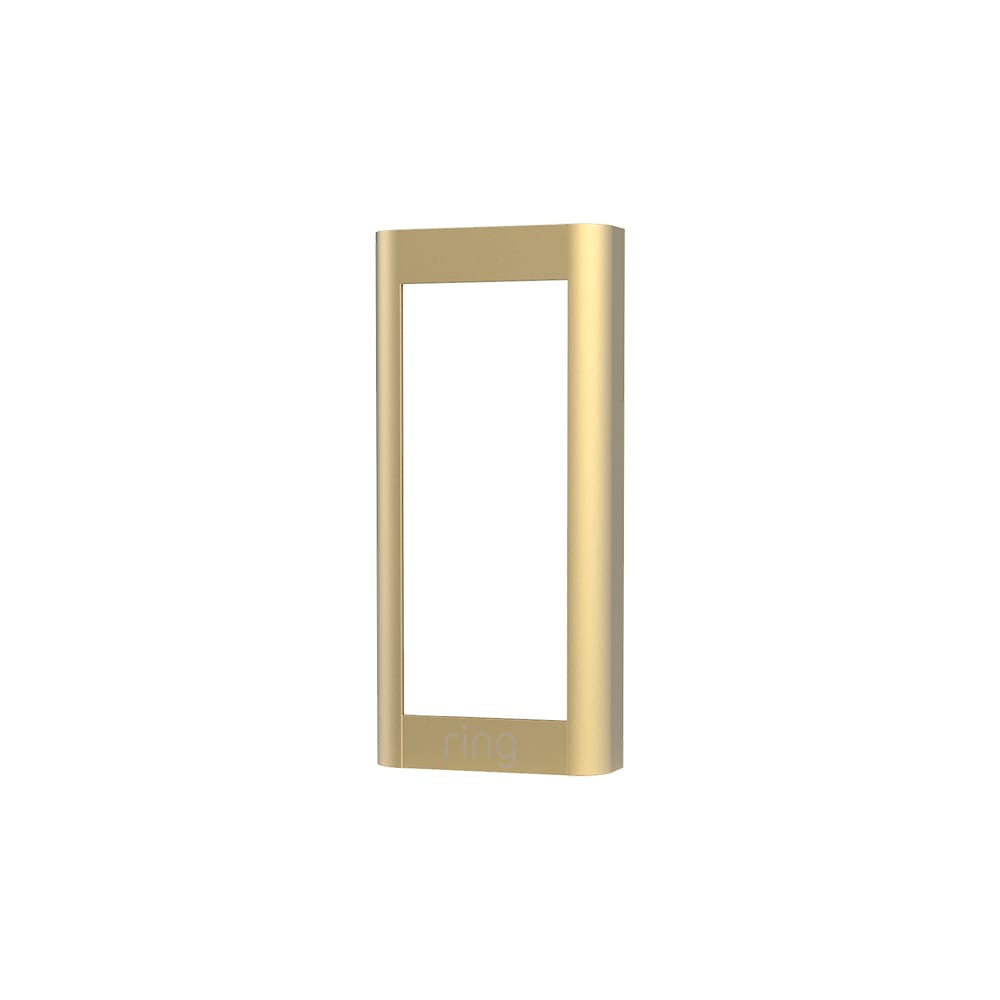 Interchangeable Faceplate Video Doorbell Wired