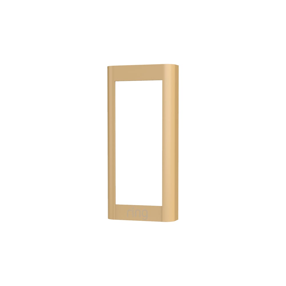 Interchangeable Faceplate Video Doorbell Wired
