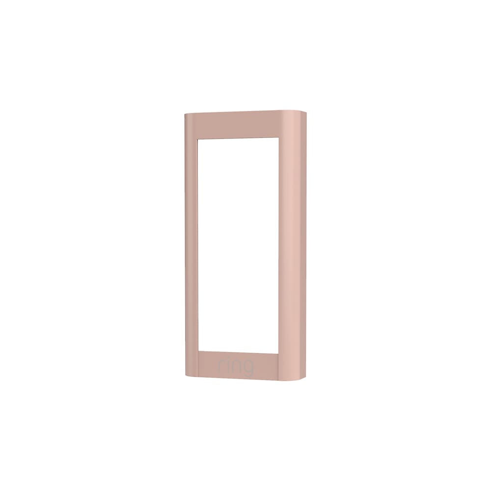 Interchangeable Faceplate Video Doorbell Wired