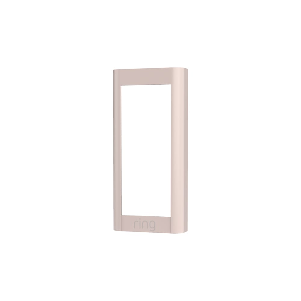 Interchangeable Faceplate Video Doorbell Wired
