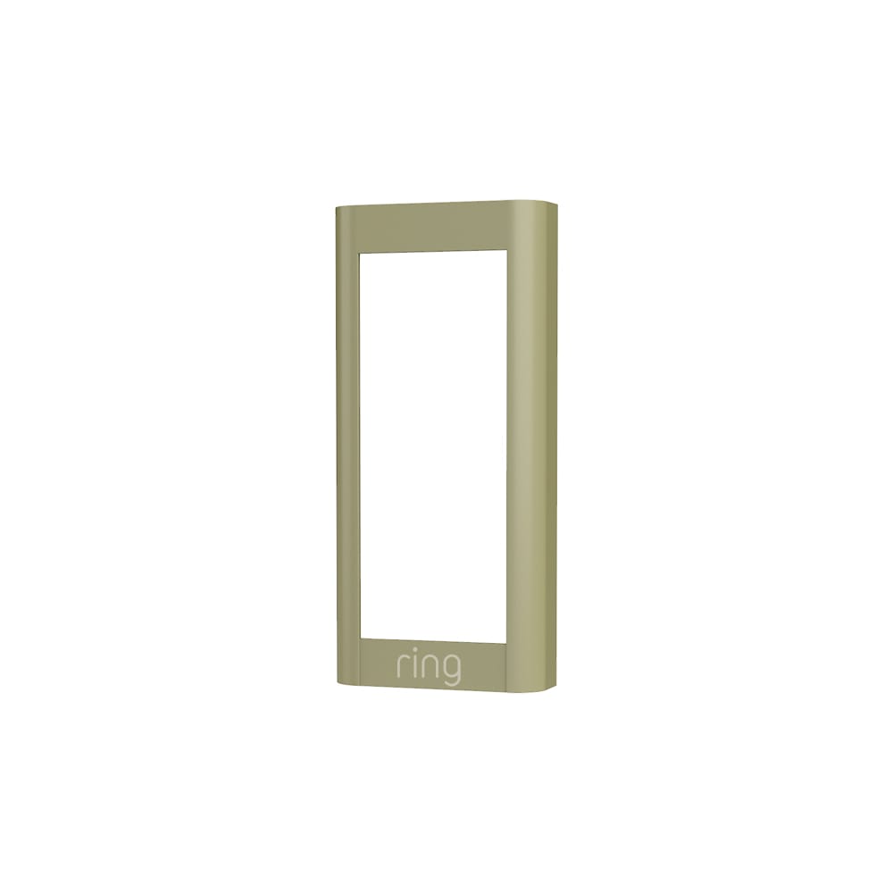 Interchangeable Faceplate Video Doorbell Wired