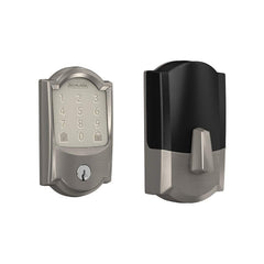 Schlage Encode Smart WiFi Deadbolt with Camelot Trim Works with Ring Video Doorbells and Cameras